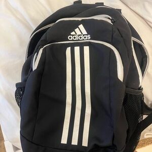 Adidas Black and White Men's Backpack